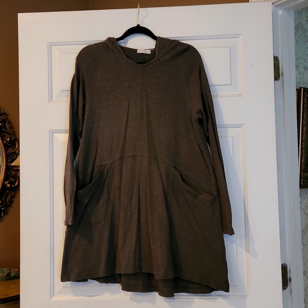Dress with hood